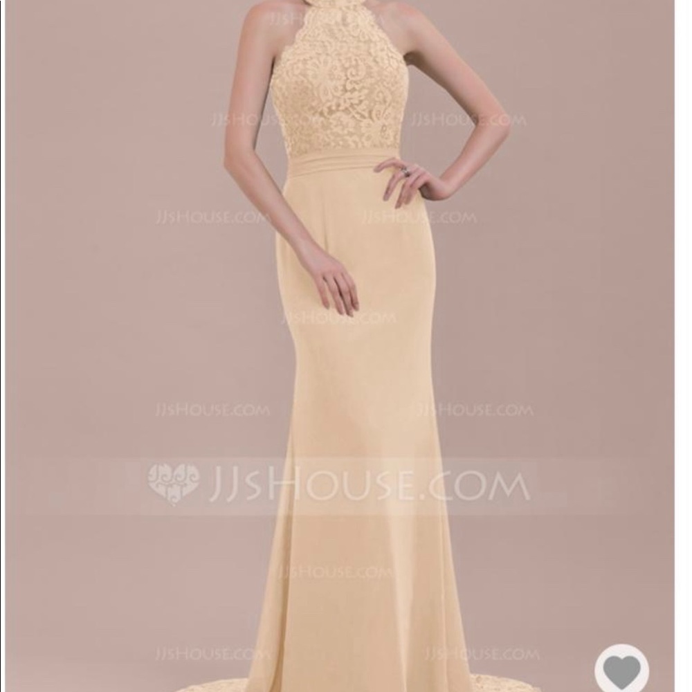 Champagne Mermaid Dress